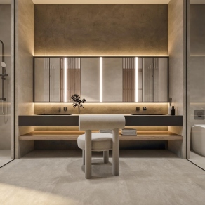 侘寂卫生间3D模型下载